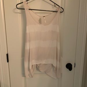 Free people twist back tank